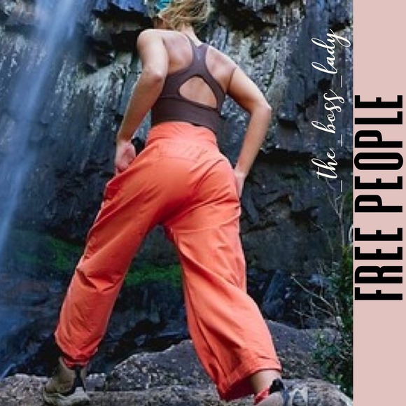 SOLD -D- Free People pants harem hiking outdoors spring summer - Picture 4 of 9